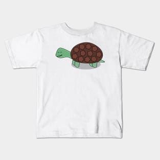 Happy Green Turtle Kids T-Shirt